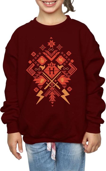 Image du produit - Sweat CHRISTMAS FAIR ISLE - Fille (140, 146)