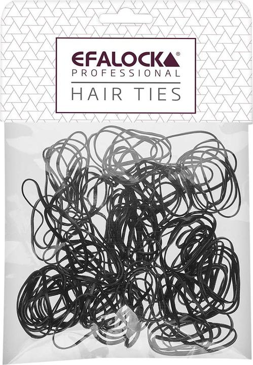 Immagine prodotto Efalock Rasta hair elastic thin/small black100pcs