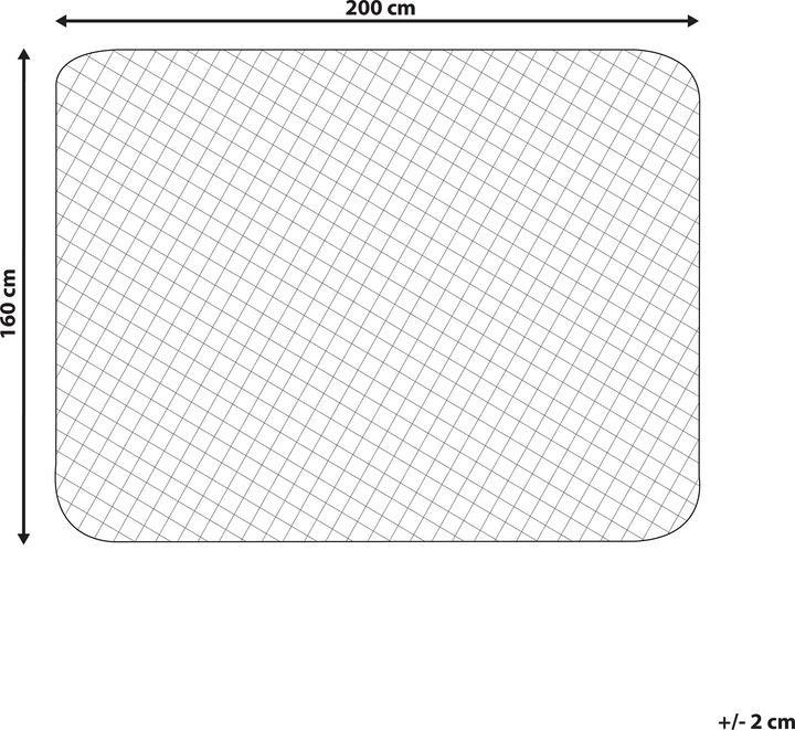 Actual product image Beliani Pumori (160 x 200 cm)