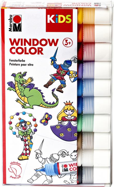 Actual product image Marabu Window Color Fun & Fancy (Multicolor, 250 ml)