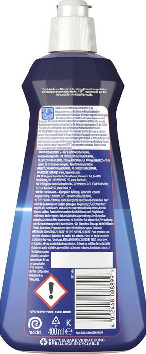 Actual product image Finish Rinse aid (Liquid, 80 x)