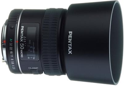Actual product image Pentax Lens SMC-DFA 50mm, f/2.8, macro (Pentax K, APS-C / DX, full size)