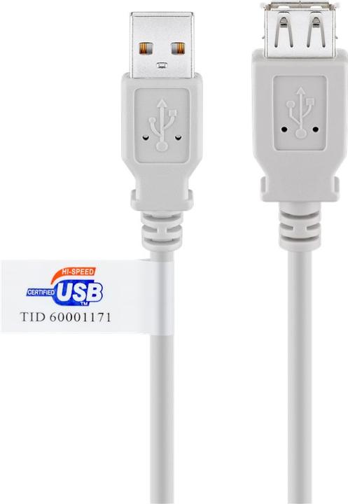 Image du produit Goobay Câble d'extension USB (1.80 m, USB 2.0)