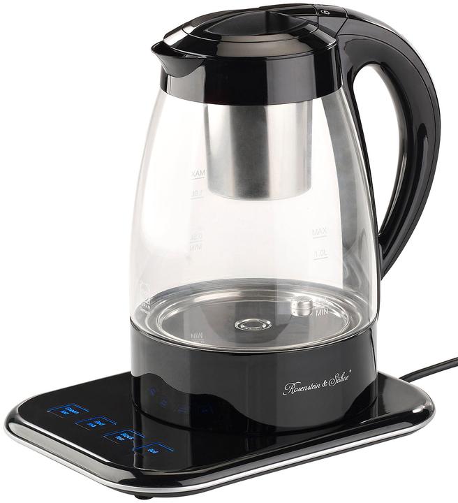 Rosenstein & Söhne Bouilloire et théière entièrement automatiques (1.20 l)
