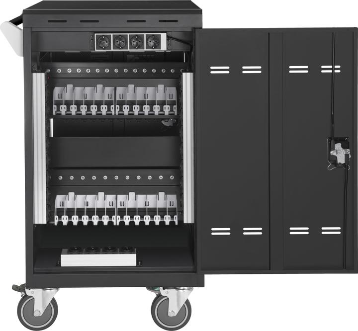 Image du produit AVerMedia AVer E24c - Chariot (charge uniquement) pour 24 tablettes / ordinateurs portables - verrouillable - (14")