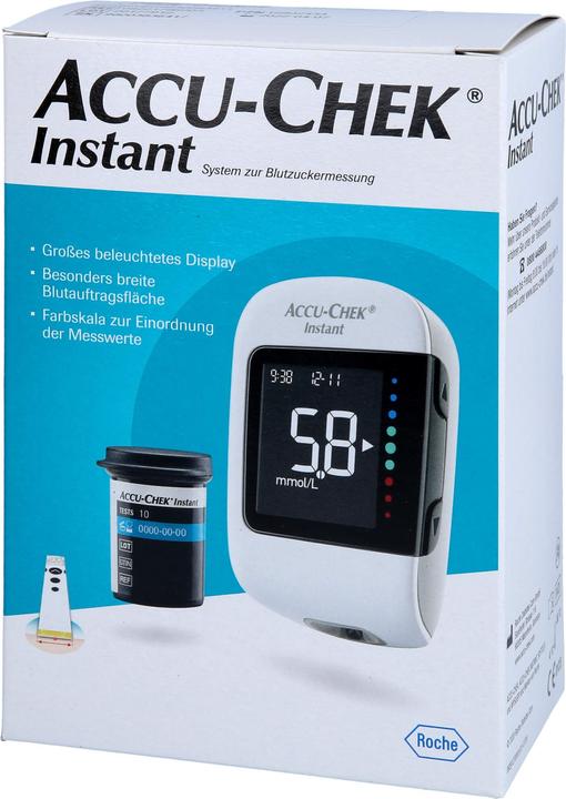 Produktbild Roche Accu Chek Instant S Mmol/l, 1 St (Blutzuckermessgerät)