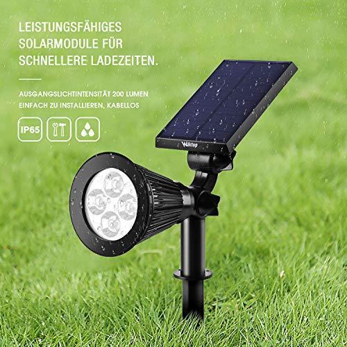Produktbild Wilktop 4x LED Solar Gartenstrahler (200 lm)
