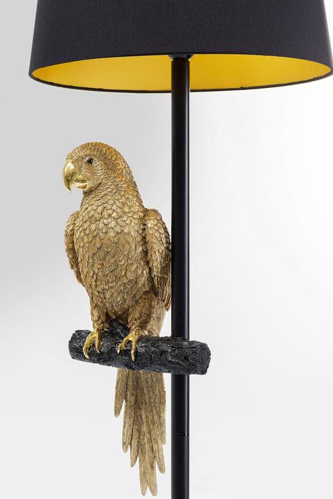 Immagine prodotto Kare Design Lampada da terra Animale Pappagallo Oro 176cm (E27)