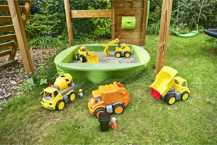 Actual product image BIG Power Worker wheel loader + figure