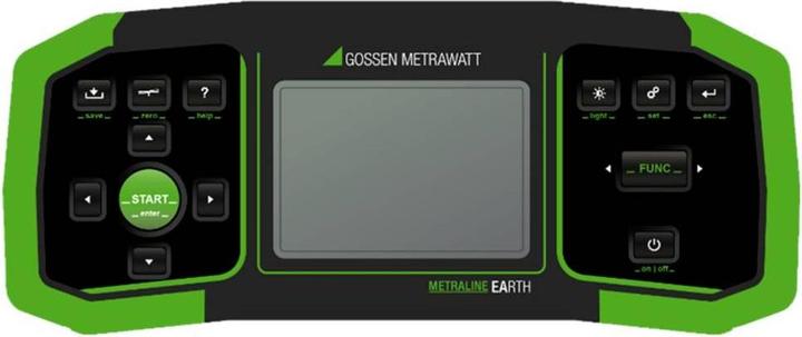 Actual product image Gossen GOSS earthing and low-impedance measuring device (CAT III 600V, CAT IV 300V)