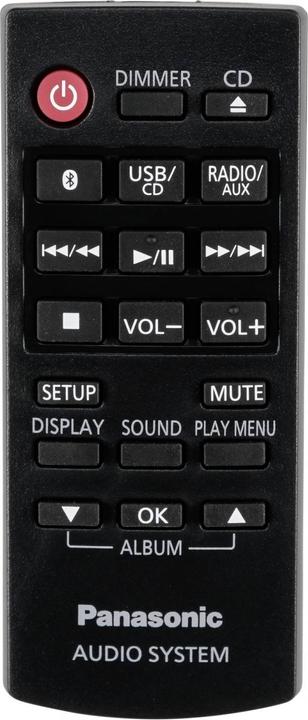 Image du produit Panasonic Sc-Ux104eg (Bluetooth, Lecteur de CD, 2x 150 W)