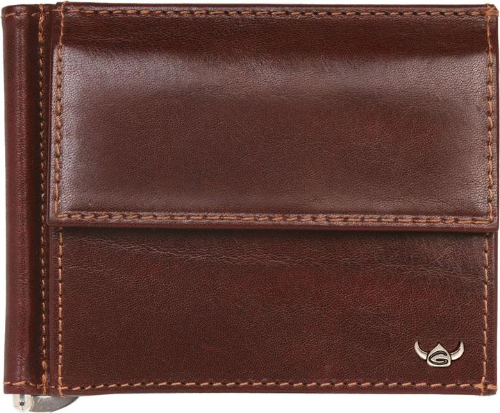 Actual product image Golden Head Colorado - RFID Clip Billfold Tabacco