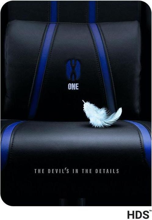 Image du produit Diablo Chaise de jeu X-One 2.0 Gaming Chair Normal, Noir-bleu