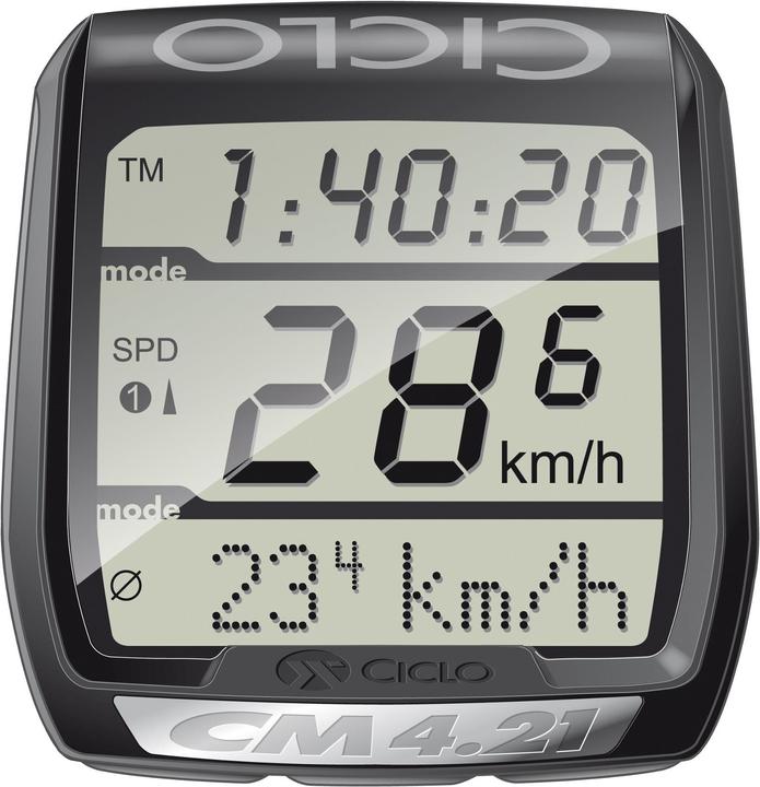 Image du produit Ciclosport CM 4.21 Ordinateur de vélo avec mesure de la fréquence cardiaque