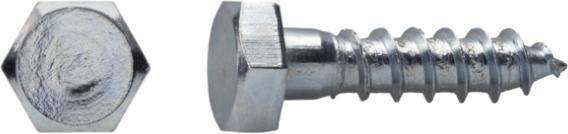 Actual product image Werkstarck Hexagon wood screws DIN 571 (1 Screws per piece)