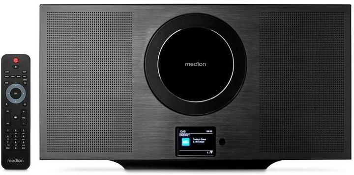 Immagine prodotto Medion Sistema stereo P66348 Nero (Spotificare collegare, Bluetooth, Lettore CD, 2x 10 W)