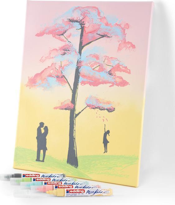 Immagine prodotto Edding Marcatore acrilico 5100 Medio (Verde pastello, 3 mm, 1 x)