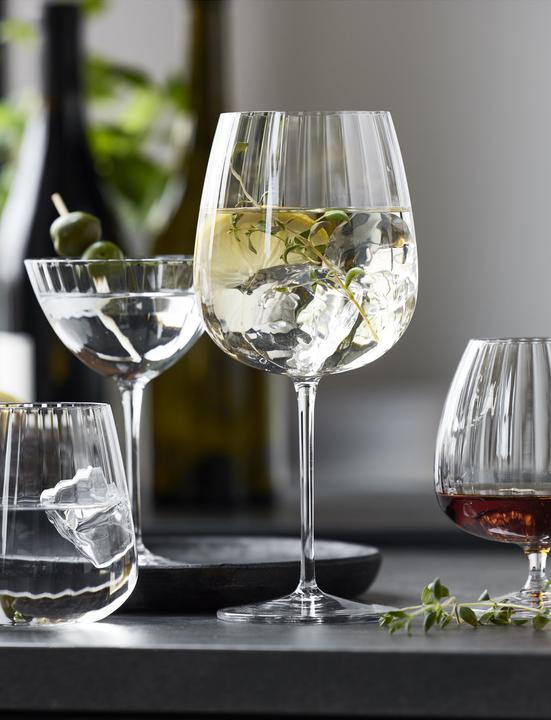 Actual product image Luigi Bormioli Optica 750 ml red wine glass, 4 pieces, Transparent (75 cl, 4 Glasses, Red wine glasses)