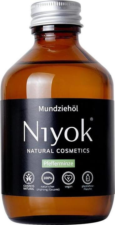 Image du produit Niyok Bain de bouche à la menthe poivrée 200 ml (200 ml, Cure-dents)