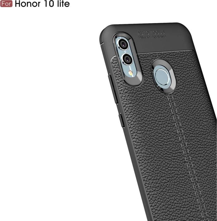 Produktbild Screenguard Honor 10 Lite Hülle Leather Design TPU Cover (Honor 10 Lite)