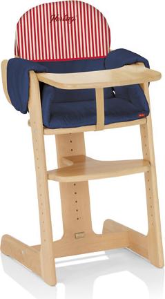 Actual product image Herlag Tipp Topp III natural high chair (Highchair)