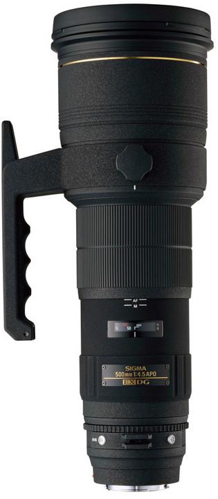 Actual product image Sigma 500mm, f/4.5 EX DG HSM, Canon (Canon EF, full size)