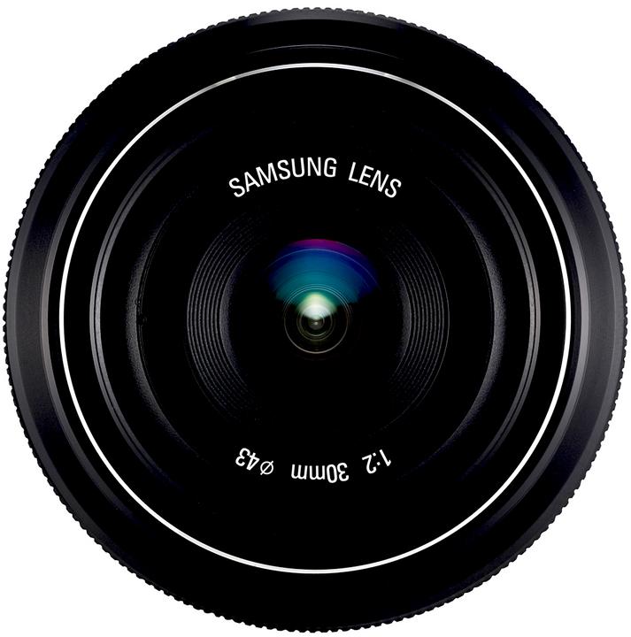 Produktbild Samsung EX-S30NB, 30mm, f/2, Pancake, NX (Samsung NX)
