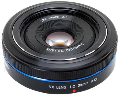 Produktbild Samsung EX-S30NB, 30mm, f/2, Pancake, NX (Samsung NX)