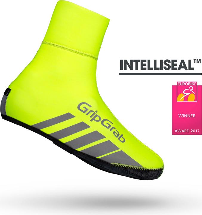 Actual product image GripGrab RaceThermo Hi-Vis Overshoe (S)