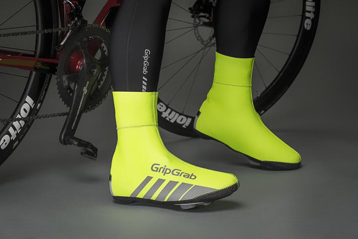 Actual product image GripGrab RaceThermo Hi-Vis Overshoe (S)