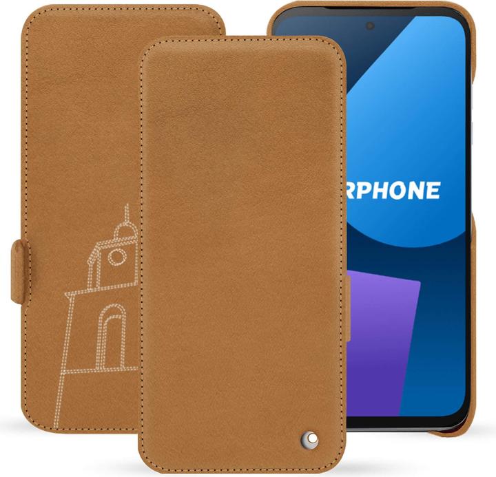 Actual product image Noreve Horizontal leather flap shell (OnePlus 5)