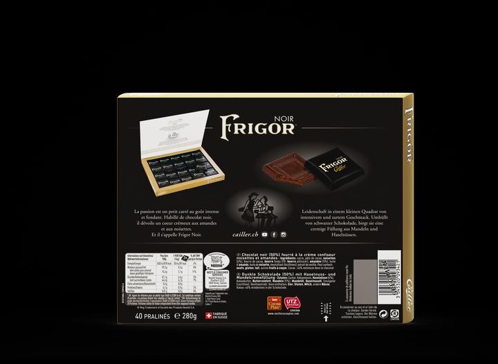 Immagine prodotto Cailler Frigor Quadrati di Cioccolato Fondente Ripieni 40 Pezzi (280 g)
