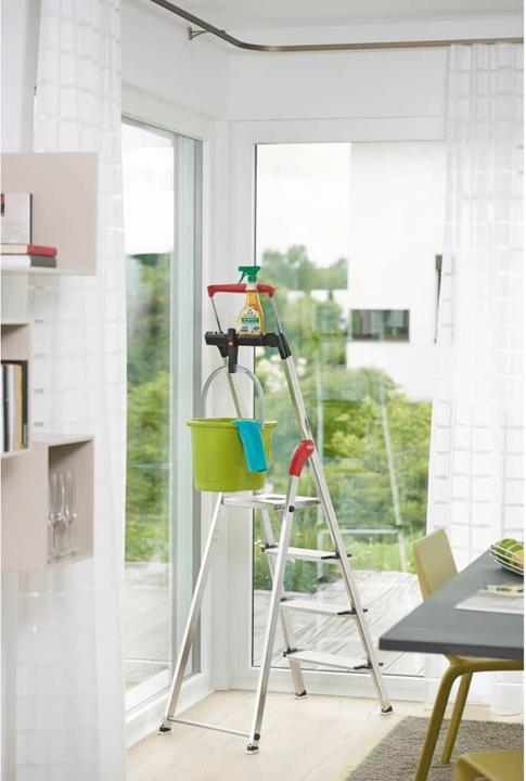 Actual product image Hailo ComfortLine XXR EasyClix 4 steps (Stepladder, 46 cm)