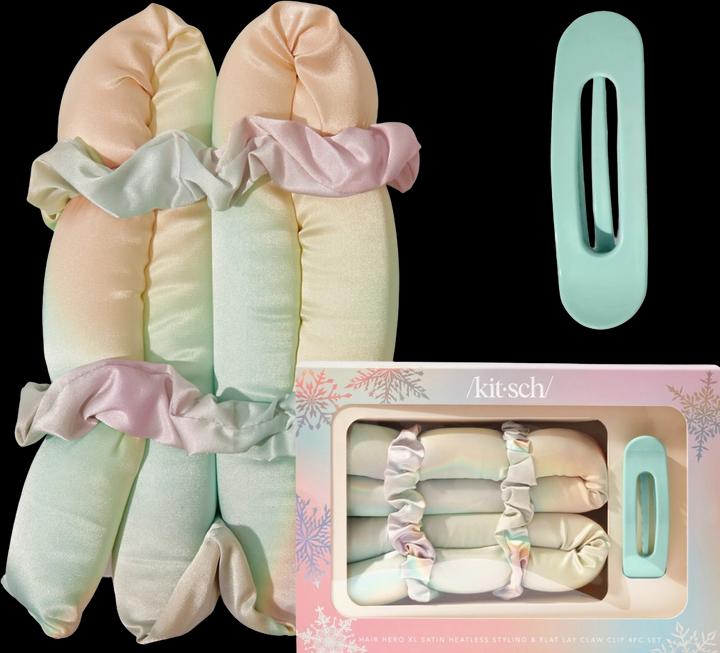 Image du produit Kitsch Ensemble en satin avec griffes plates