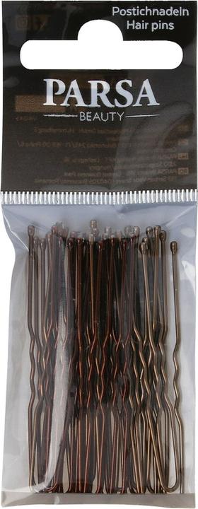 Image du produit Parsa Beauty Parsa Aiguilles de postiche, ondulées, marron 6.00 cm, 25 pcs. (25 pcs)