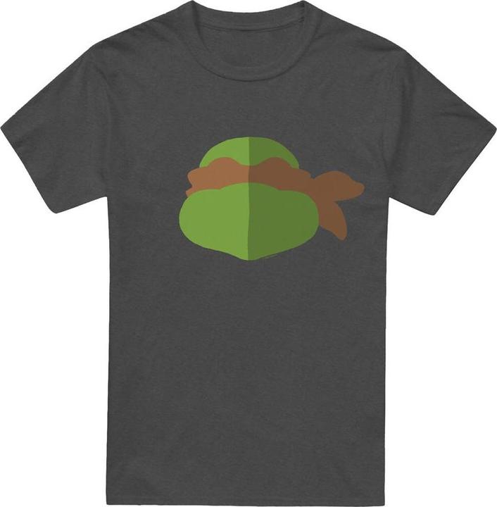 Actual product image Teenage Mutant NT Unisex Adult Michelangelo Face T-Shirt (3XL)