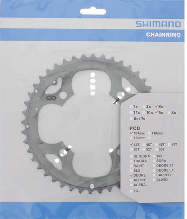 Produktbild Shimano Deore FC-M590 Kettenblatt 3x9s (44)
