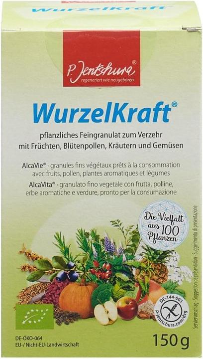 Actual product image Jentschura WurzelKraft fine granules organic (1 Piece, Powder, 150 g)