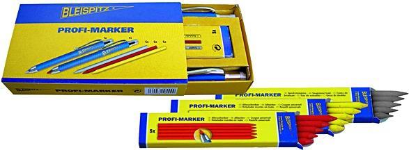 Actual product image Bleispitz Professional marker set (Graphite. Red and yellow, 1 x)