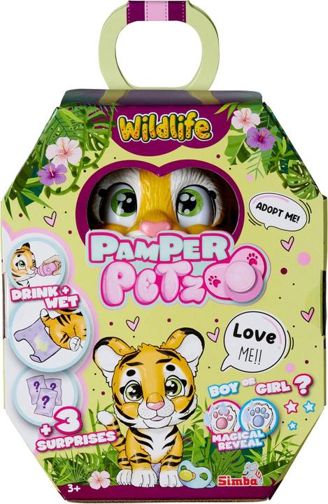 Actual product image Simba Pamper Petz Tiger (15 cm)