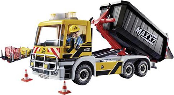 Productafbeelding Playmobil Vrachtwagen met wissellaadbak (70444, Playmobil Stad Actie)
