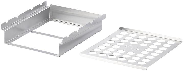 Actual product image Rosenstein & Söhne Stainless steel 5in1 grill attachment