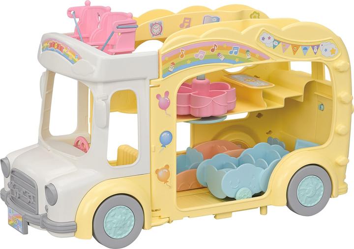 Sylvanian Families Rainbow Fun Nursery Bus