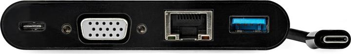 Produktbild StarTech USB-C VGA Multiport Adapter (USB-C, 3 Ports)