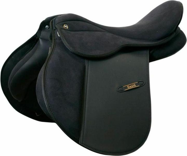 Actual product image Daslö suede saddle with interchangeable tree