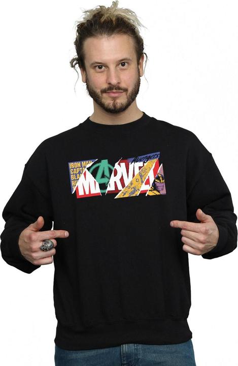 Image du produit - Sweat COLLAGE LOGO - Homme (M)