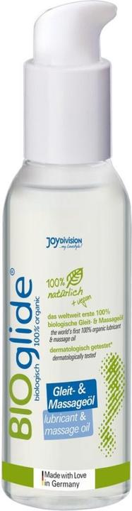 Actual product image Joydivision BIOglide Lubricant and Massage Oil (125 ml)