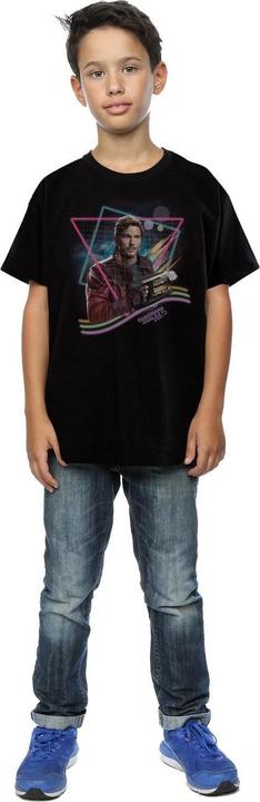 Actual product image Boys Guardians Of The Galaxy Neon Star Lord T-Shirt (128)