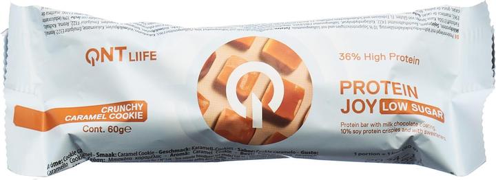 Actual product image QNT Protein Joy Bar 36% (Caramel Cookie Dough, 12 pcs., 720 g)
