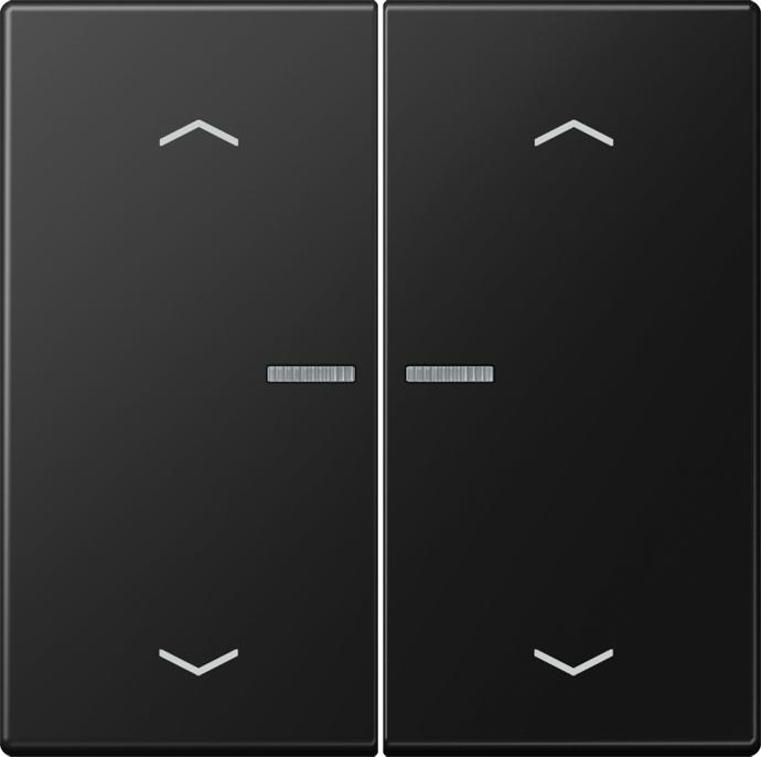 Immagine prodotto JUNG Otturatore a bilanciere 2t LS grigio-sw mt frecce LS102KO5PSWM